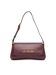 LOVE MOSCHINO Torebka JC4058PP1NLO0552 Bordowy. Czerwone torebki klasyczne damskie Love Moschino, bez wzorów, ze skóry, bez dodatków. Za 479.99 zł.