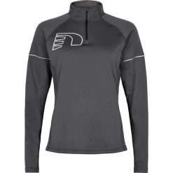 Bluza damska Newline core zip neck. Szare bluzy bez kaptura damskie Newline, m, z materiału. Za 303.00 zł.