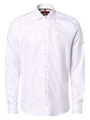 Finshley & Harding Koszula Mężczyźni Slim Fit Bawełna biały, 40. Białe koszule męskie Finshley & Harding, m, bez wzorów, z bawełny, bez kołnierzyka, bez ramiączek. Za 299.95 zł.