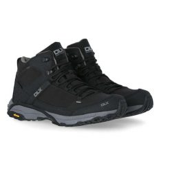 Dlx Renton - Męskie buty Dlx czarne. Czarne buty trekkingowe męskie Trespass, z materiału, bez zapięcia, trekkingowe. Za 542.99 zł.