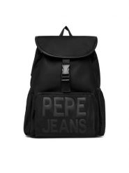 Pepe Jeans Plecak Gaetana PL0300064 Czarny. Czarne plecaki damskie Pepe Jeans, bez wzorów, z jeansu. Za 349.99 zł.