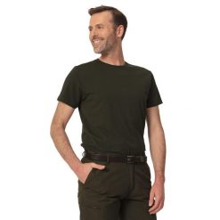 T-shirt myśliwski Tagart Fnt wysokiej jakości bawełna. Zielone t-shirty męskie tagart, xl, bez wzorów, z bawełny, bez kołnierzyka. Za 85.00 zł.