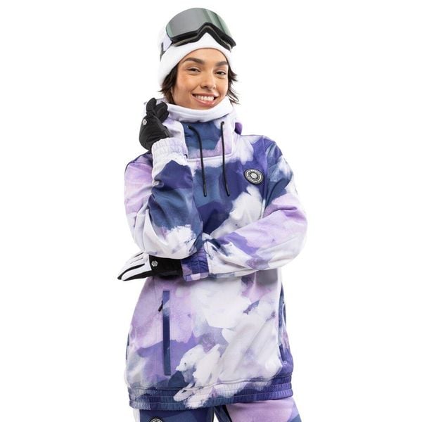 Damska kurtka snowboardowa Sporty zimowe SIROKO W1-W Kumo. Fioletowe kurtki damskie SIROKO, bez wzorów, z softshellu, bez kaptura, narciarskie. Za 673.00 zł.
