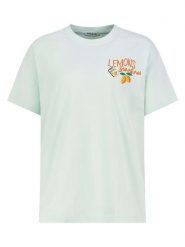 Sublevel Koszulka w kolorze miętowym rozmiar: M. Zielone bluzki damskie Sublevel, m, bez wzorów, z bawełny, bez kołnierzyka. Za 43.99 zł.