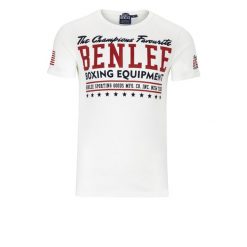 T-shirt o wąskim kroju Benlee Champions. Białe t-shirty męskie Benlee, bez wzorów, bez kołnierzyka. Za 136.00 zł.