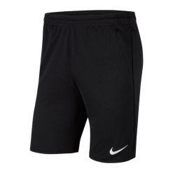 Męskie Spodenki Treningowe DriFit Park 20. Czarne szorty sportowe męskie Nike, m, na fitness i siłownię. Za 138.99 zł.