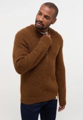 Męski Sweter Mustang Style Emil C Henley Rubber 1014118 3161. Swetry męskie Mustang, m, bez wzorów, bez kołnierzyka. Za 149.99 zł.