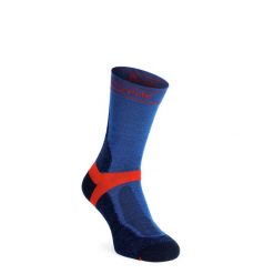 Skarpety rowerowe Bridgedale MTB Mid Season Weight T2 Merino Sport Boot. Niebieskie skarpetki męskie Bridgedale, bez wzorów. Za 87.99 zł.