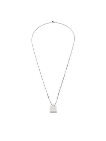 Calvin Klein Naszyjnik 35000486 Srebrny. Szare biżuteria dla mężczyzn CALVIN KLEIN, metalowe. Za 319.99 zł.
