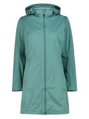Cmp Parka softshellowa w kolorze turkusowym rozmiar: 42. Niebieskie parki damskie CMP, m, bez wzorów. Za 190.63 zł.