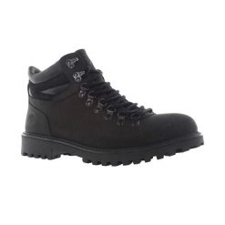 Trapery męskie LUMBERJACK RIVER 2. Czarne buty zimowe męskie Lumberjack, bez zapięcia. Za 389.99 zł.