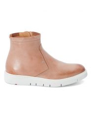 LLOYD Skórzane botki w kolorze jasnobrązowym rozmiar: 39. Brązowe botki damskie Lloyd, ze skóry, bez obcasa, bez zapięcia. Za 231.13 zł.