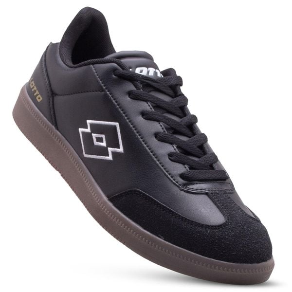 Buty sportowe LOTTO VINTAL sneakersy. Czarne buty sportowe na co dzień damskie Lotto, bez wzorów, trekkingowe. W wyprzedaży za 119.00 zł.