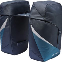 Torba rowerowa VAUDE TwinRoadster. Brązowe torebki klasyczne damskie Vaude, bez wzorów, z materiału, bez dodatków. Za 464.00 zł.