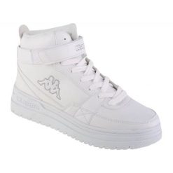 Buty Kappa Draydon W 243346-1014 białe. Białe buty sportowe na co dzień damskie bez wzorów, z gumy. Za 232.93 zł.