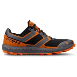Buty do biegania męskie Scott SuperTrac RC 2 - szare/pomarańczowe. Szare obuwie do biegania damskie Scott. Za 496.99 zł.