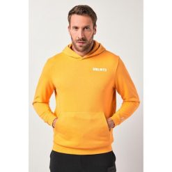 Męska Bluza z kapturem fitness kaptur do rozm. 7XL. Brązowe bluzy sportowe męskie JAY-PI, bez wzorów, z bawełny, casualowe, bez kołnierzyka, bez ramiączek. Za 343.99 zł.