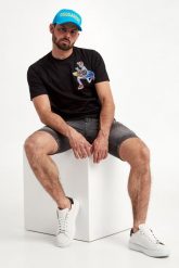 T-shirt męski PHILLIPP PLEIN. T-shirty męskie Philipp Plein, m, bez wzorów, bez kołnierzyka. W wyprzedaży za 1,344.85 zł.