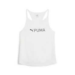 Damski tank top Puma Fit Fashion Ultrabreathe Allover. Białe topy sportowe damskie Puma, l, bez wzorów, z materiału, bez ramiączek. Za 139.10 zł.