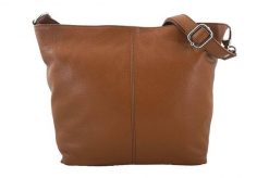 Listonoszka skórzana BARBERINI'S j. brązowa 12-12. Brązowe shopper bag damskie Barberinis, bez wzorów, ze skóry, duże, bez dodatków. Za 199.99 zł.