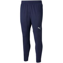 Spodnie sportowe męskie Puma teamFINAL Training. Niebieskie spodnie sportowe męskie Puma. Za 187.00 zł.
