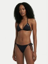 EA7 Emporio Armani Bikini 7W000318 AF20663 Czarny. Czarne bikini damskie EA7 Emporio Armani, bez wzorów. Za 329.99 zł.