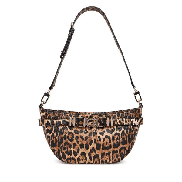 Torebka Guess. Brązowe torebki klasyczne damskie Guess, z aplikacjami, bez dodatków. Za 589.99 zł.