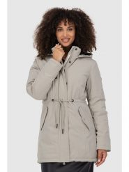 Alife and kickin Parka "KierseyAK" w kolorze beżowym rozmiar: M. Brązowe parki damskie Alife and Kickin, m, bez wzorów. Za 479.76 zł.