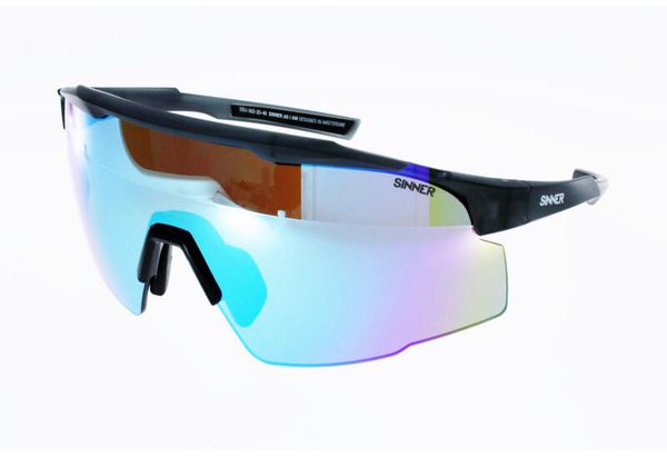 Okulary przeciwsłoneczne SINNER Murau Sport, czarno-szare, unisex. Szare okulary przeciwsłoneczne damskie SINNER. Za 400.00 zł.