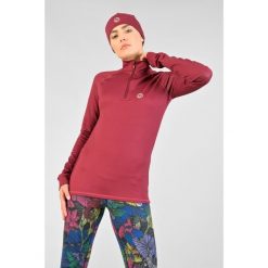 Bluza Coldproof Ocieplana Zip Damska Nessi Sportswear. Brązowe bluzy bez kaptura damskie NESSI SPORTSWEAR. Za 499.00 zł.