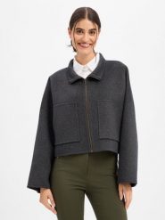 Drykorn sweter wełniany Kobiety szary, 36. Szare swetry klasyczne damskie Drykorn, z materiału, bez kołnierzyka. Za 1,499.95 zł.