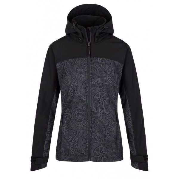 Damska kurtka wodoodporna Kilpi Ravia. Szare kurtki damskie Kilpi, xs, bez wzorów, z softshellu, bez kaptura. Za 318.77 zł.