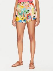 Seafolly Szorty materiałowe Cuba 55443-SH Kolorowy Relaxed Fit. Szorty damskie Seafolly, bez wzorów, ze lnu. Za 239.99 zł.
