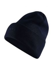 Craft Czapka beanie "Core Essence" w kolorze granatowym rozmiar: L/XL. Niebieskie czapki zimowe damskie Craft, z materiału. Za 86.95 zł.