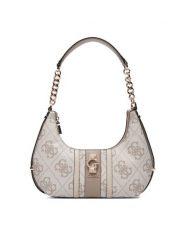 Guess Torebka Erenia HWSO78 38180 Beżowy. Brązowe torebki klasyczne damskie Guess, z aplikacjami, ze skóry, bez dodatków. Za 449.99 zł.