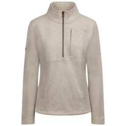 Bluza Damska Hoxie Marl Fleece Top. Białe bluzy bez kaptura damskie Trespass. Za 206.99 zł.
