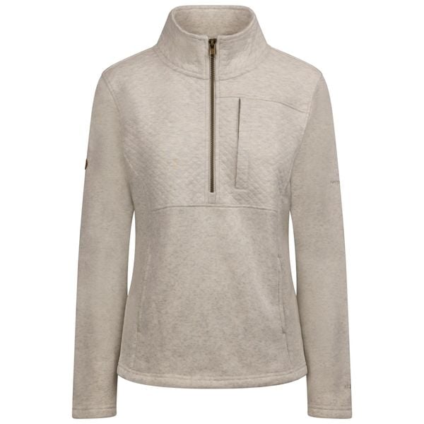 Bluza Damska Hoxie Marl Fleece Top. Białe bluzy bez kaptura damskie Trespass. Za 205.99 zł.