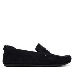 Mokasyny Tommy Hilfiger. Niebieskie mokasyny męskie Tommy Hilfiger. Za 569.99 zł.