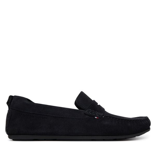 Mokasyny Tommy Hilfiger. Niebieskie mokasyny męskie Tommy Hilfiger. Za 569.99 zł.