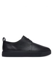Calvin Klein Półbuty Hybrid Clean Derby Tum Lth HM0HM02185 Czarny. Czarne półbuty męskie CALVIN KLEIN, ze skóry, bez zapięcia. Za 649.99 zł.