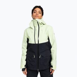 Kurtka snowboardowa damska ROXY Gore-Tex Stretch Purelines. Czarne kurtki narciarskie i snowboardowe damskie Roxy, m, bez wzorów, z gore-texu, bez kaptura, snowboardowy, gore-tex. Za 1,459.00 zł.