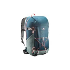 Plecak turystyczny NH100 30 l. Niebieskie plecaki damskie QUECHUA, bez wzorów, z materiału. Za 59.99 zł.