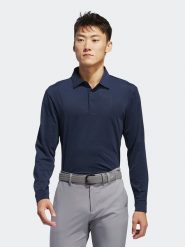 Adidas Koszulka polo w kolorze granatowym rozmiar: M. Niebieskie koszulki polo męskie Adidas, m, bez wzorów, bez ramiączek. Za 154.95 zł.