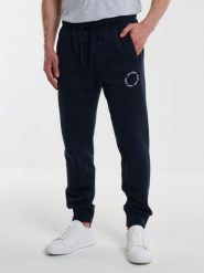 Spodnie dresowe męskie granatowe Kersyn 403/ Ajron 403. Niebieskie spodnie dresowe męskie Big Star, bez wzorów, z dresówki. Za 179.99 zł.