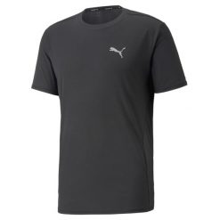 Koszulka z krótkim rękawem Męska Puma Run Favorite Ss Czarny. Czarne t-shirty sportowe męskie Puma, m, bez ramiączek, do biegania. Za 111.85 zł.
