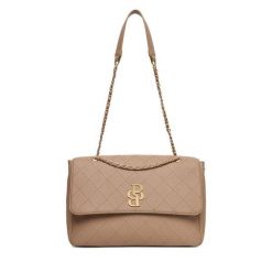 Torebka Badura. Brązowe torebki klasyczne damskie Badura, bez wzorów, bez dodatków. Za 279.99 zł.