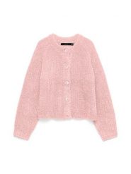 Vero Moda Kardigan w kolorze jasnoróżowym rozmiar: L. Różowe kardigany damskie Vero Moda, l, bez wzorów, z wełny. Za 135.17 zł.