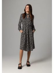 More & More Sukienka w kolorze biało-czarnym rozmiar: 36. Białe sukienki damskie MORE & MORE, bez wzorów, bez kołnierzyka, bez ramiączek, midi. Za 165.31 zł.