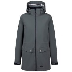 Trespass Tiverton - damska kurtka przeciwdeszczowa Teal Mist. Niebieskie kurtki damskie Trespass, xl, bez wzorów, bez kaptura. Za 323.99 zł.
