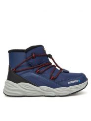 Skechers Śniegowce Turbo Tread 406385L NVBK Granatowy. Niebieskie buty zimowe chłopięce Skechers, z materiału. Za 289.99 zł.
